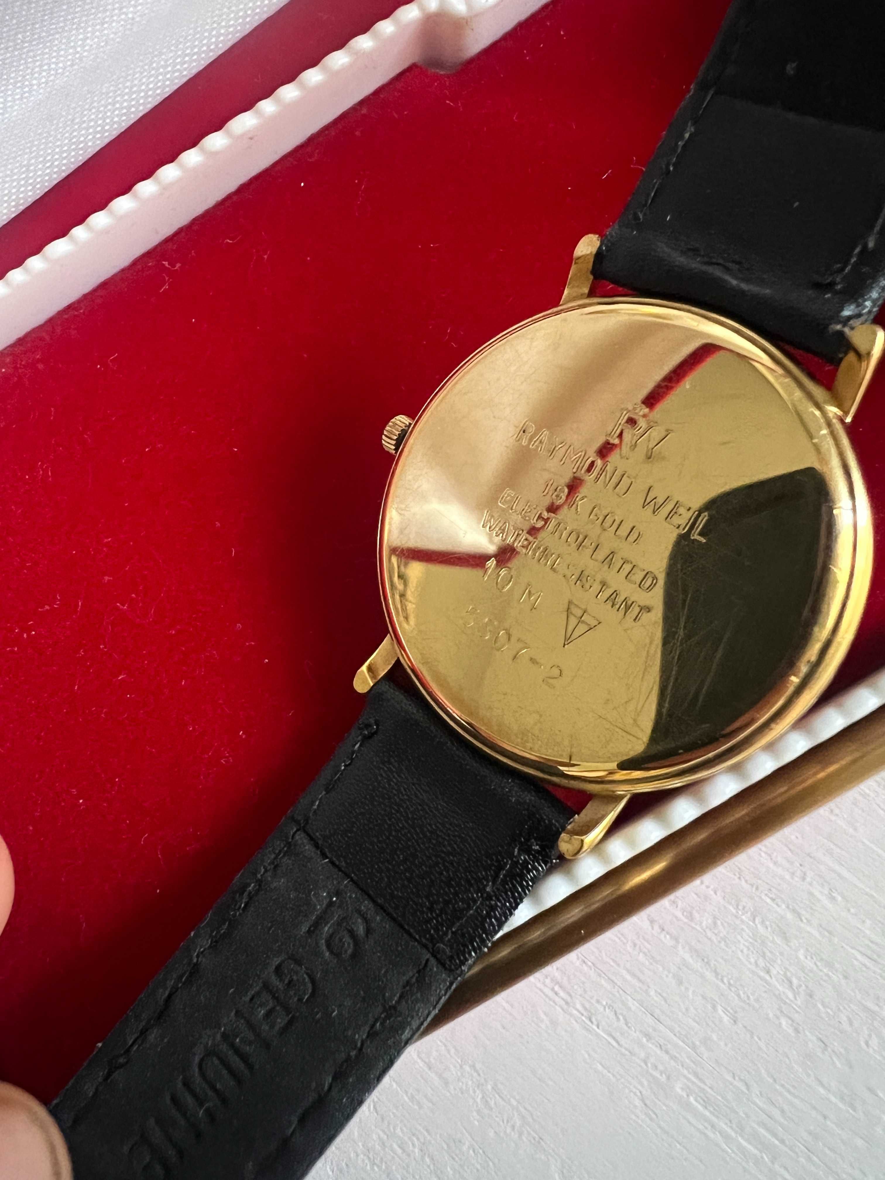 Relógio Raymond Weil Genève – Quartzo Vintage Dourado