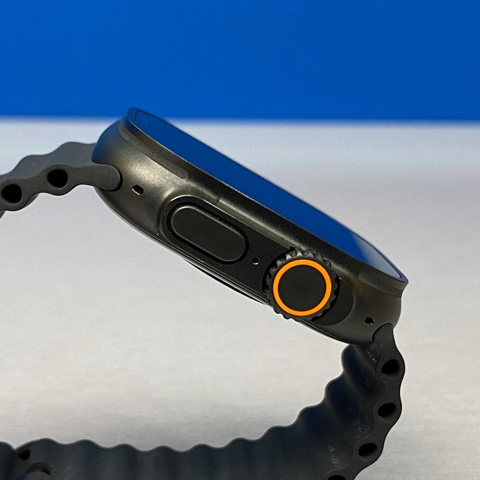 Apple Watch Ultra 3 (Titanium Black) - 49mm - Black Ocean Band