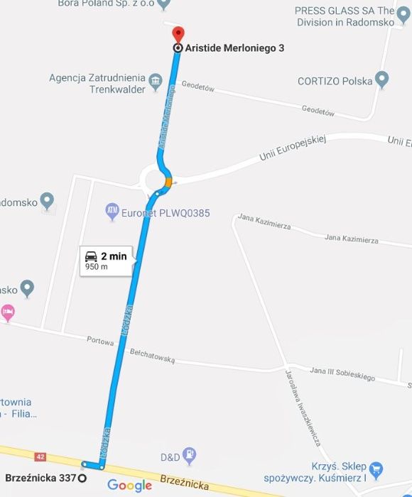 Pokoje przy strefie ekonomicznej