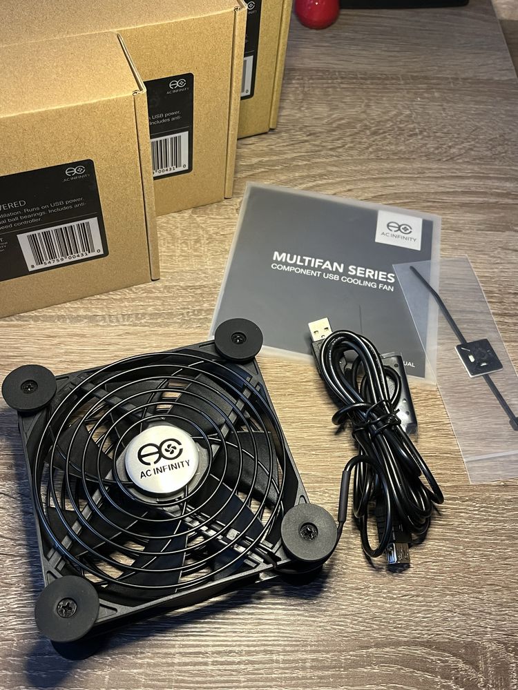 USB-вентилятор, Система охолодження, Infinity MULTIFAN S3