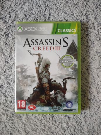 Sprzedam Assassin's Creed lll używania grę na Xbox 360