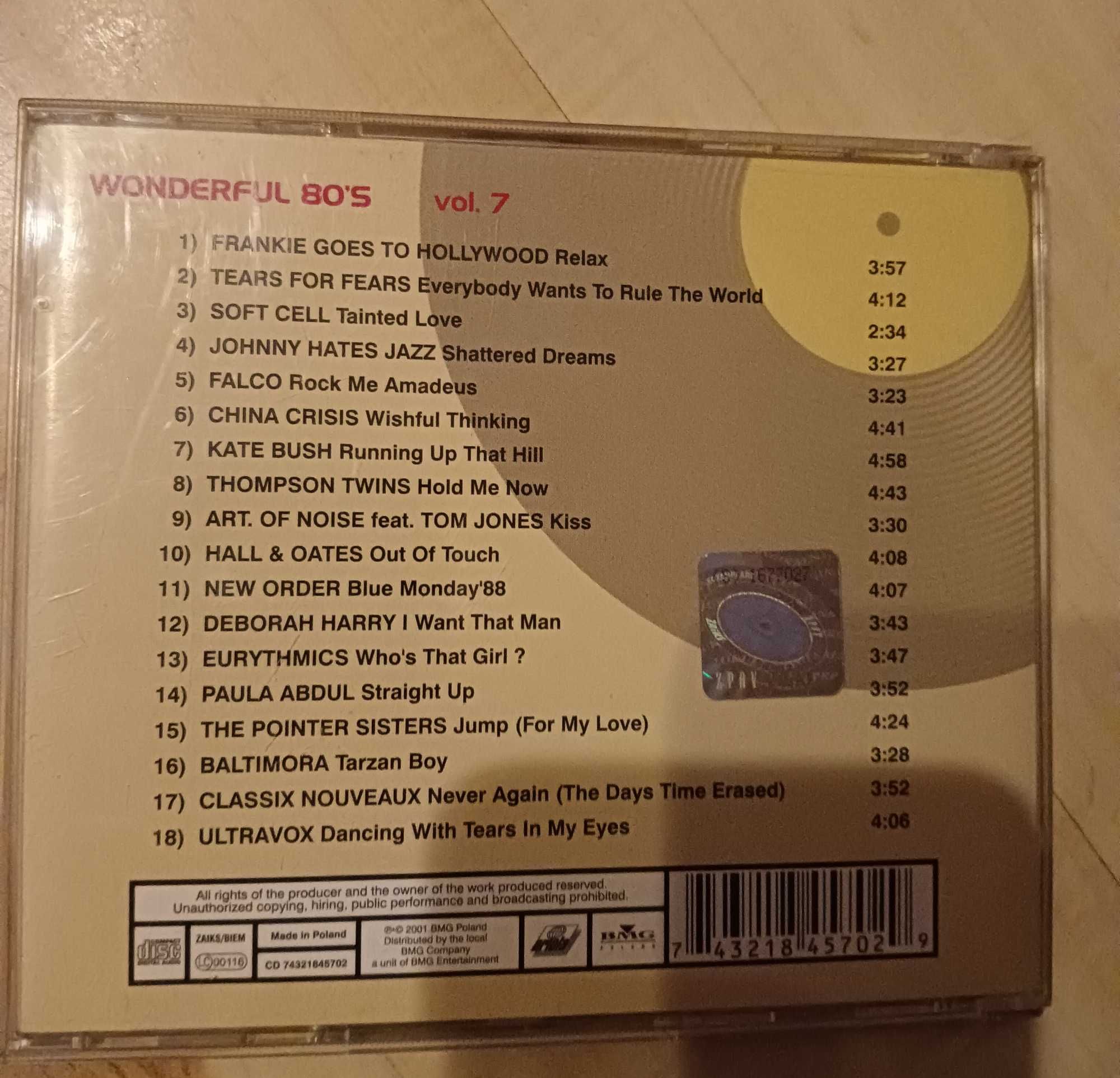 CD Wonderful 80'S