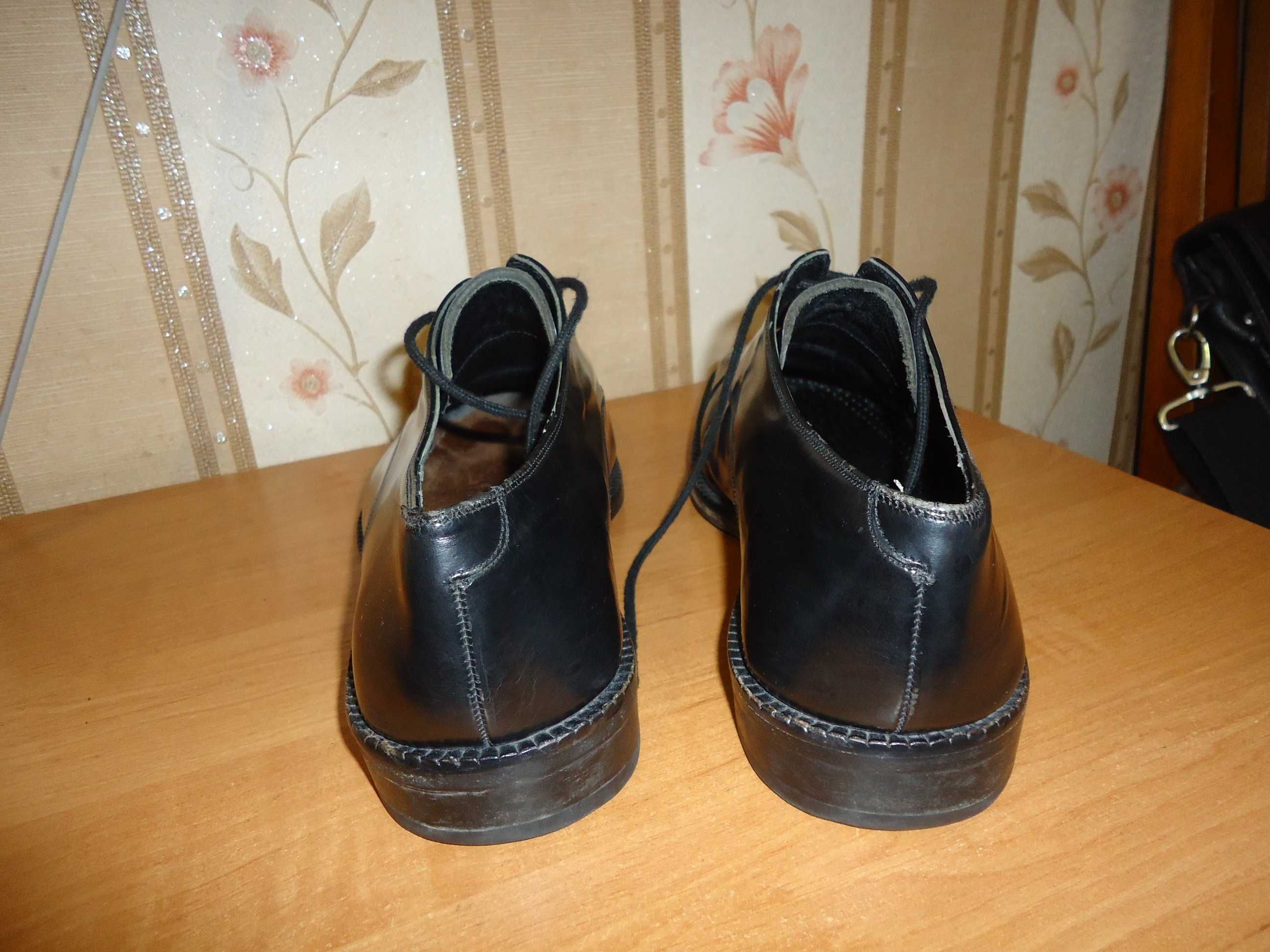 Мужские кожаные туфли, размер 43(29)