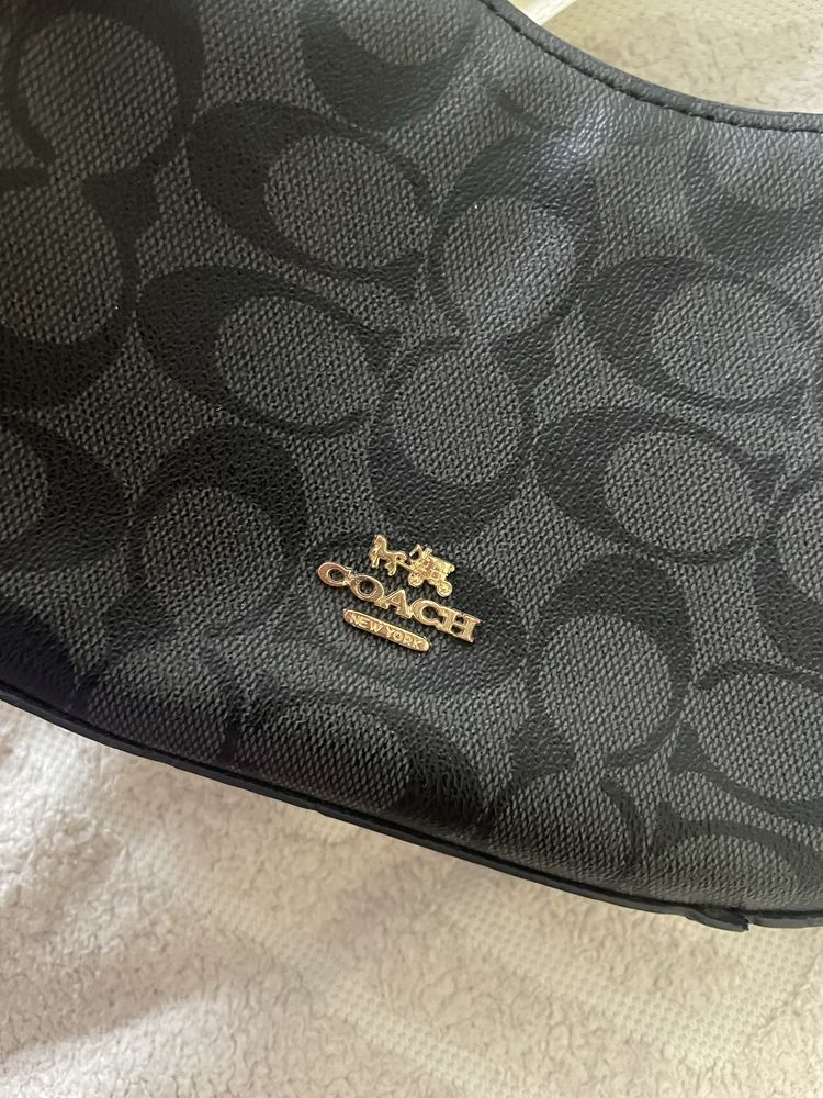 сумка Coach чорного кольору