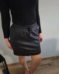 Skórzana spódnica spódniczka Just Female Prawdziwa Skóra Real Leather
