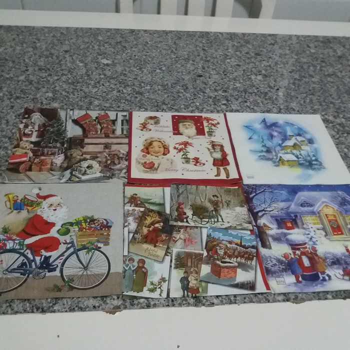 guardanapos decoupage