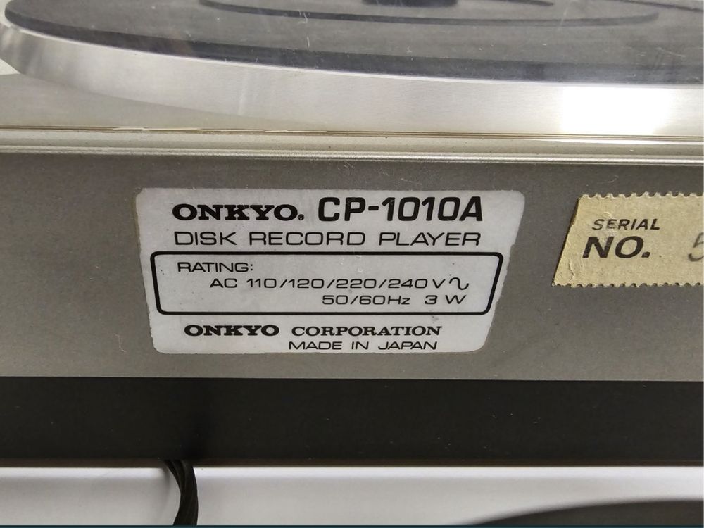 Gramofon Onkyo CP-1010 A , automatyczny powrót