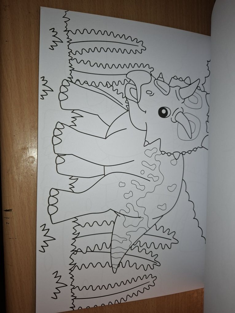 Kolorowanki Super Block Dinozaury