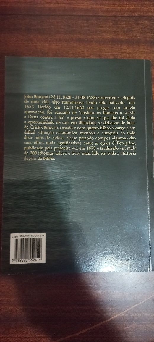 Livro O Peregrino