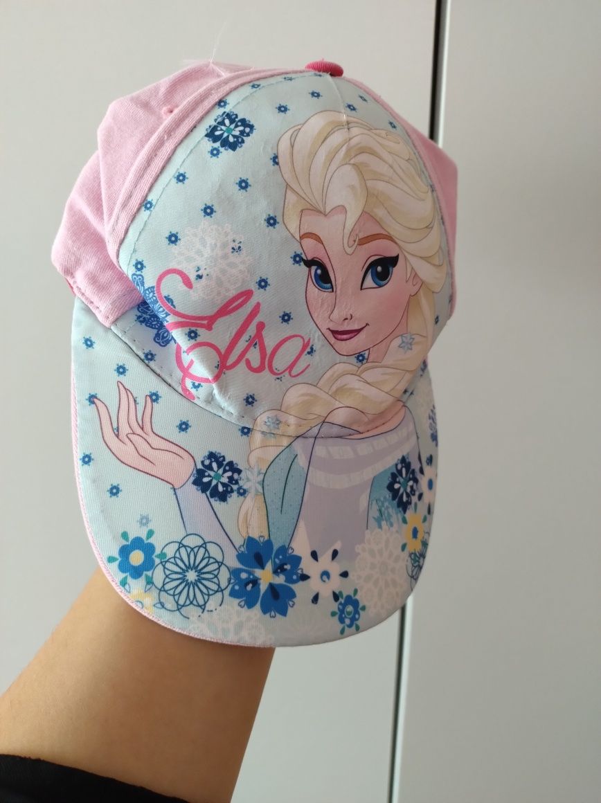 Czapka z daszkiem dla dziewczynki Kraina Lodu