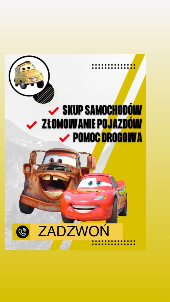 Skup AUT • Skup Samochodów • Złomowanie Pojazdów •