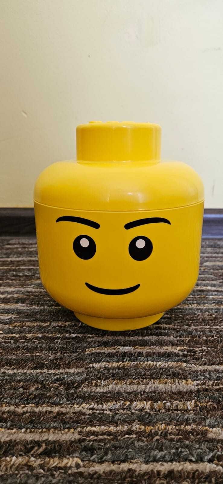 Lego pojemnik duża głowa