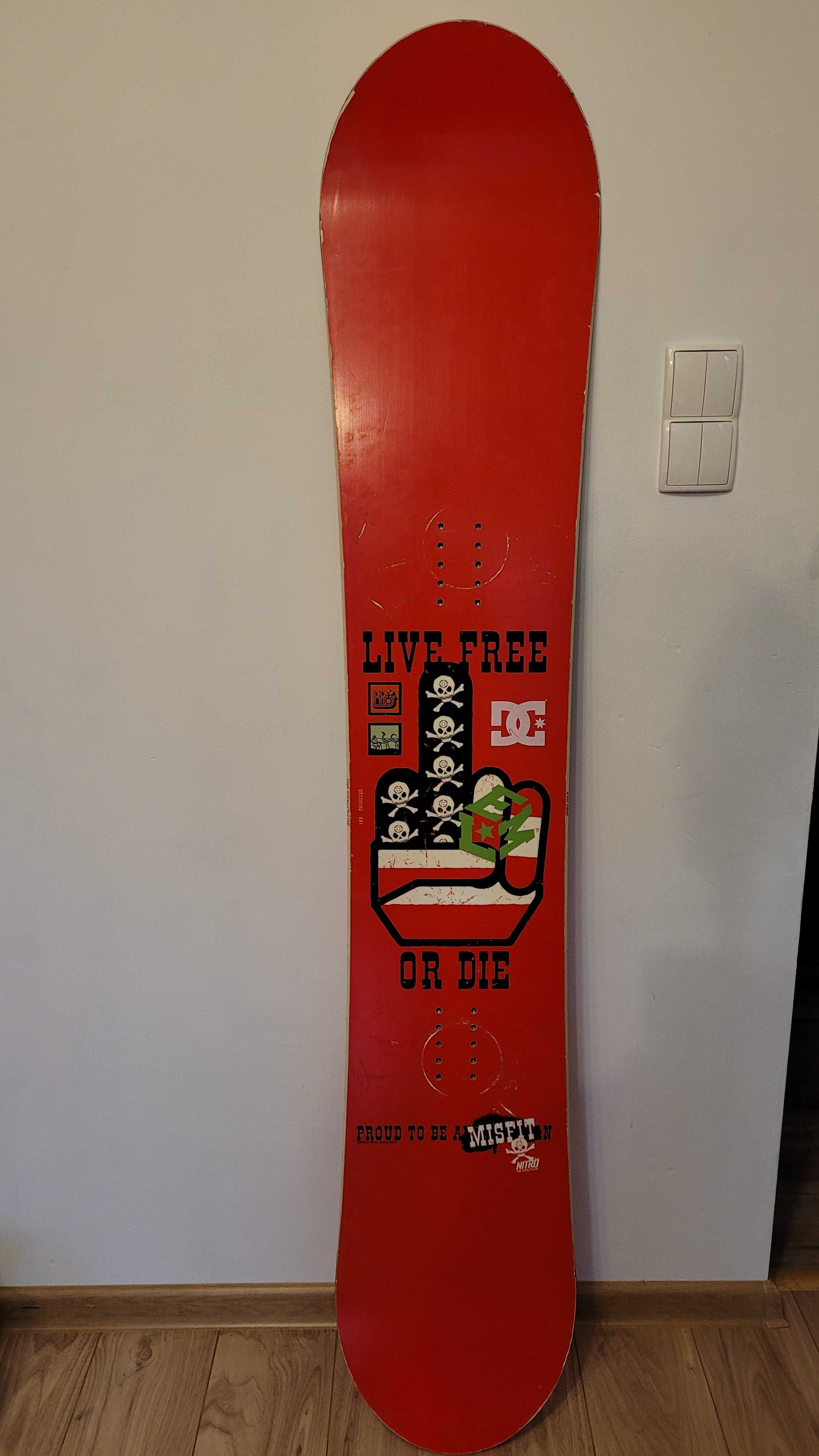 Deska snowboardowa Nitro MISFIT 155.6