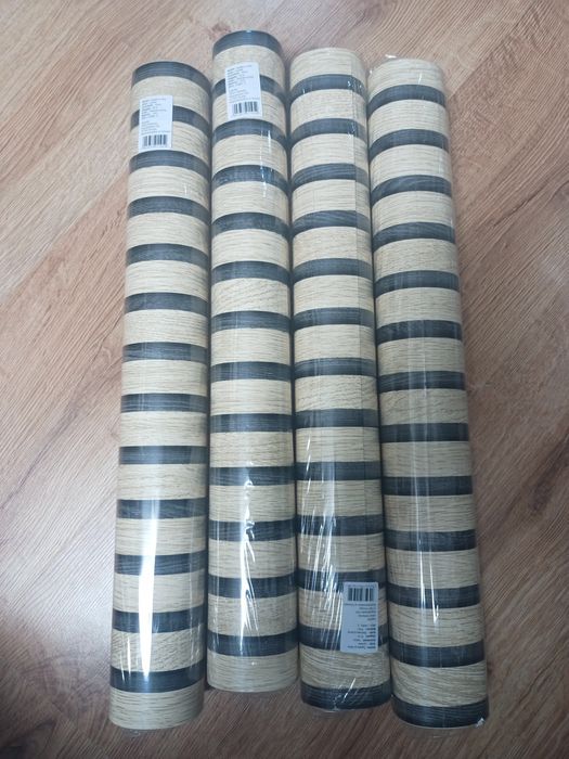 Tapeta samoprzylepna wzór Lamele 4 rolki