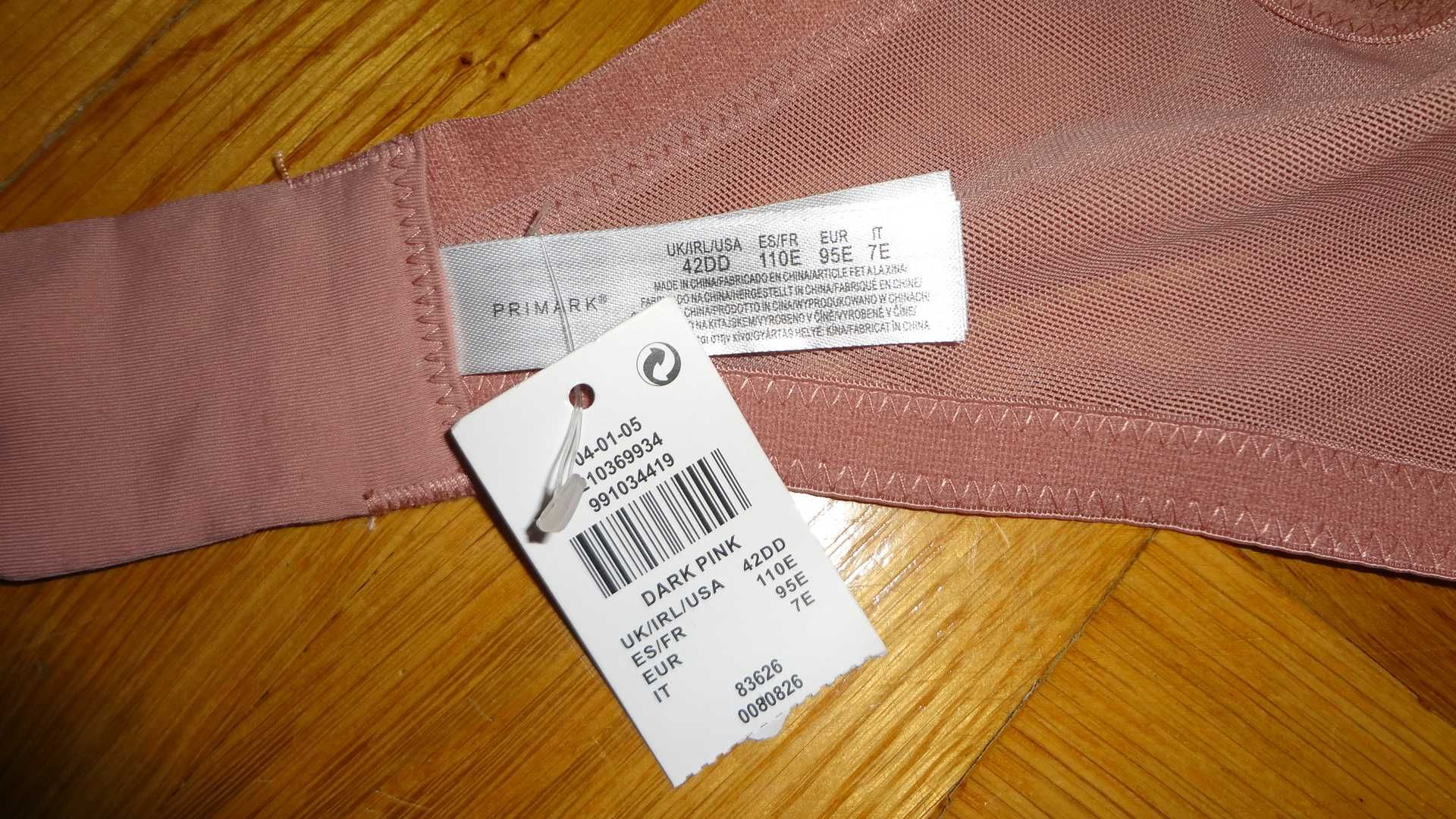 Biustonosz Primark 95E/42DD nowy jak freya