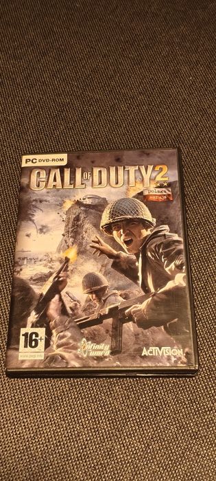 Gra pc Call Of Duty 2 PL Pierwsze wydanie premierowe.