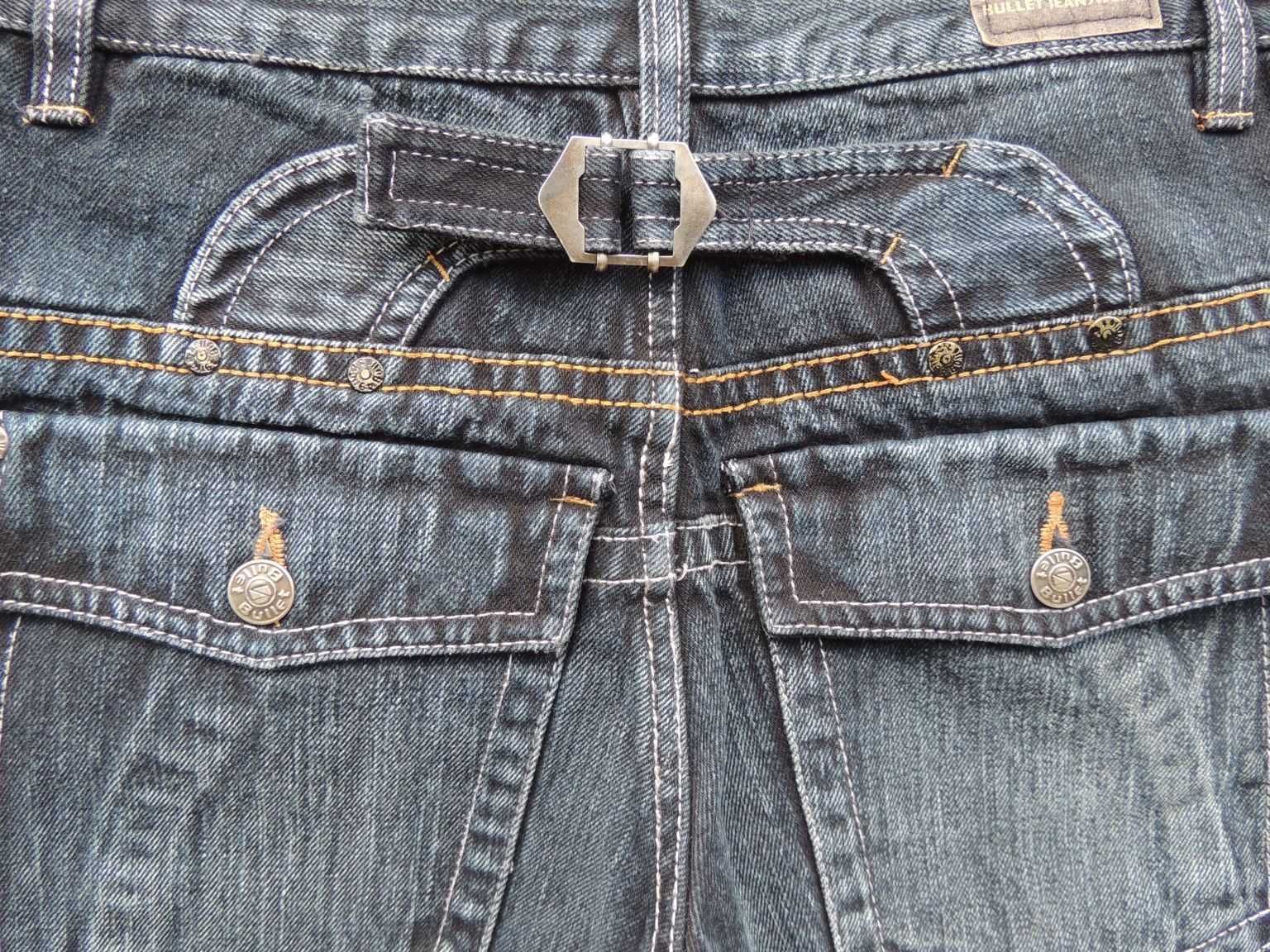 Krótkie jeansy *RAW DNM* Bullet *UNISEX* roz podany 176