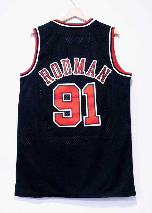 Koszulka NBA, koszykówka, Chicago Bulls, Rodman, black, roz M, nowa