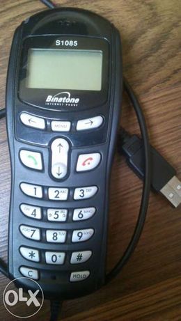 Telefon internetowy USB Binatone S1085 - słuchawka do Skyp-a.