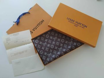 Louis Vuitton Chusta Szalik, Szal apaszka damski kasmirowa 44-32