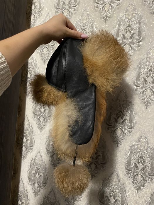 Хутряні шапки кролик/лисиця