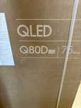 Телевізор Samsung 75q80d Новий Гарантія 1 Рік Qled 120 Герц