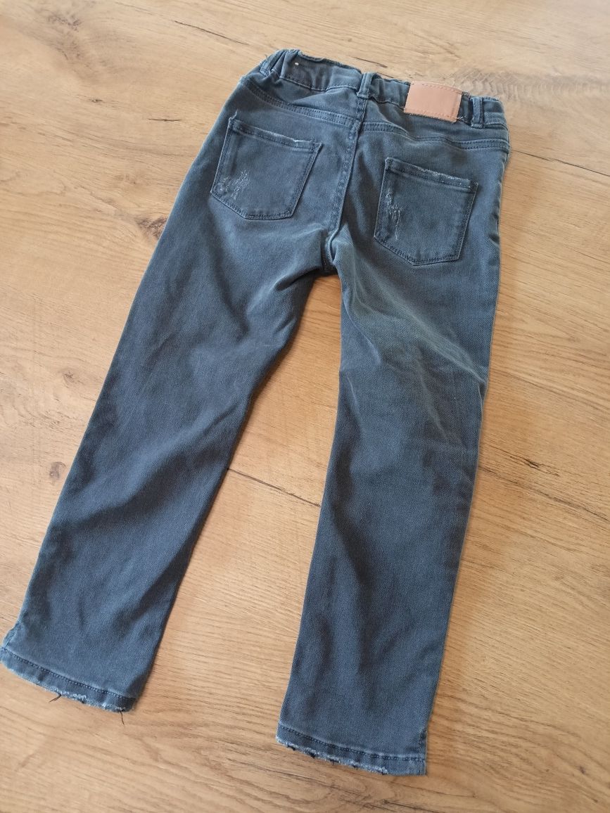 Ciemne jeansy slim dla dziewczynki 110 Zara