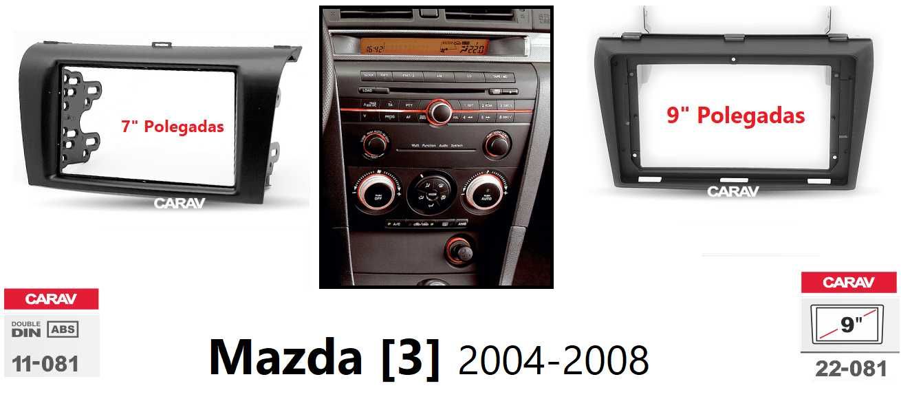 (NOVO) Rádio 2DIN • MAZDA 3 (2004 a 2013) • Android GPS [4+32GB]