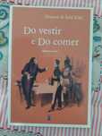 Livro – Do vestir e do comer – algumas notas