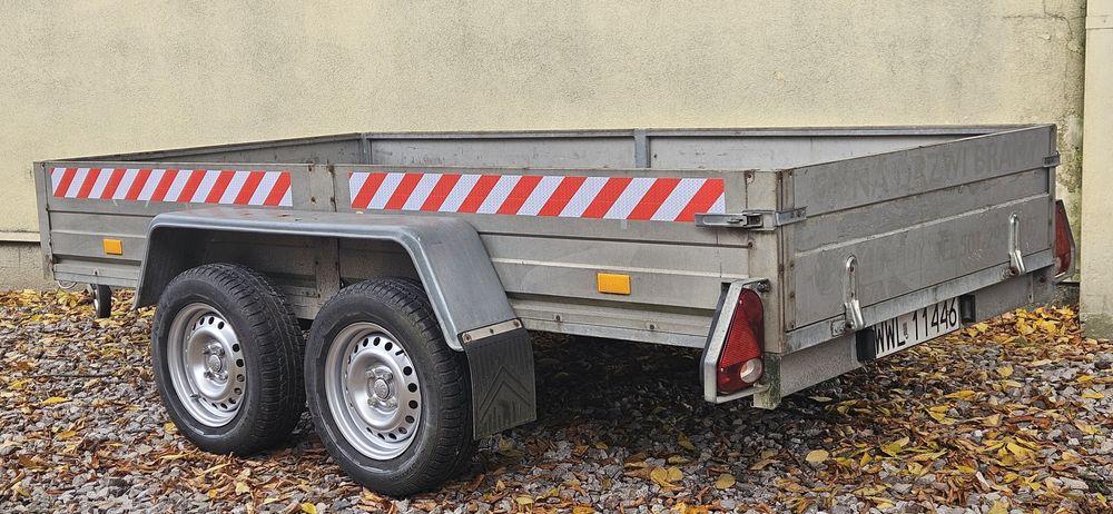Sprzedam Przyczepa RYDWAN 300x 150cm Przyczepka 2 osie