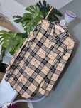 Długa koszula damska w krate Zara XL 42 oversize plus size sukienka