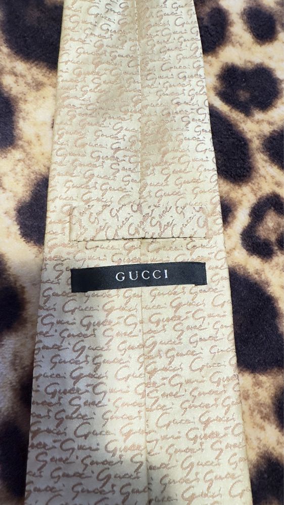 Jedwabny krawat Gucci