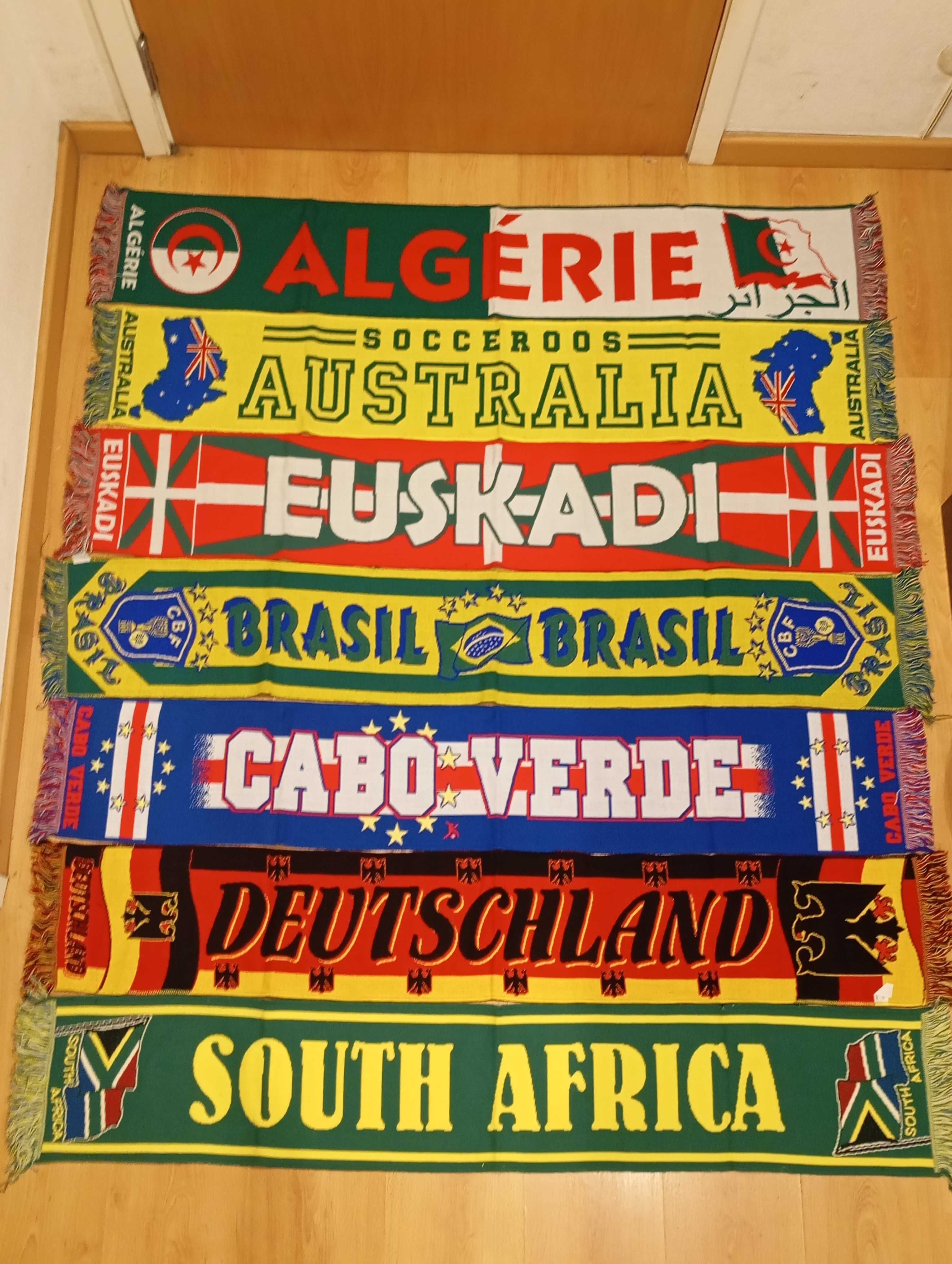 Cachecol de vários países novos, pede o teu!
