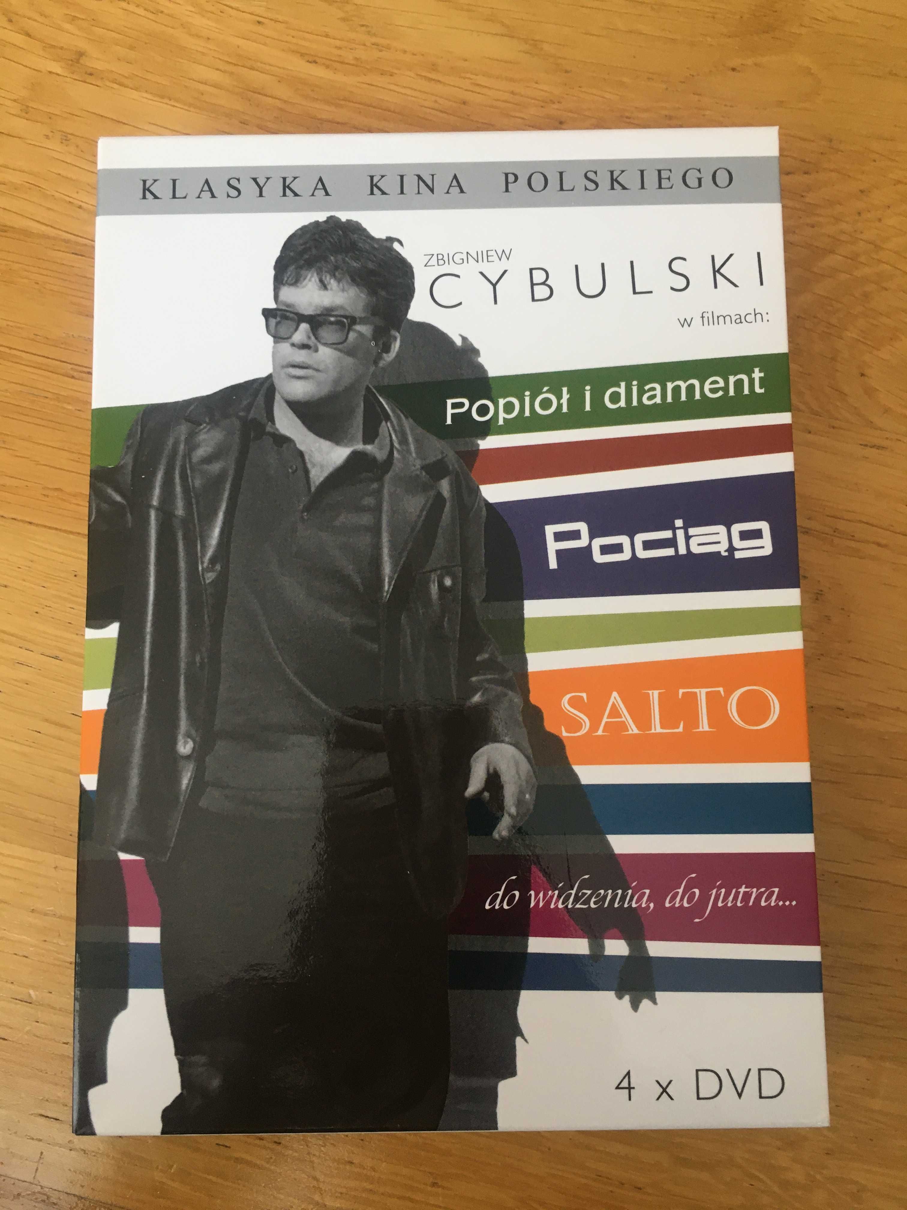 Zbigniew Cybulski 4xDVD box - Pociąg, Salto, Popiół i diament