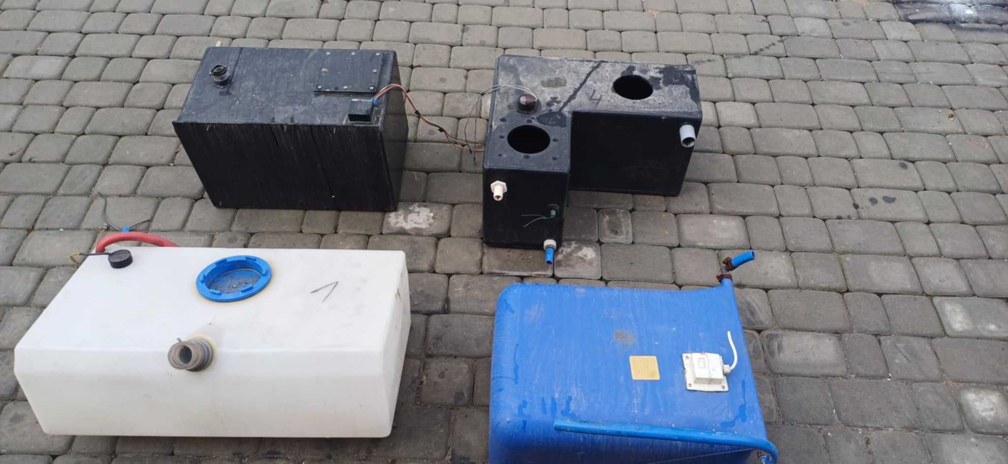 Zbiornik na wodę przyczepa kempingowa, kamper