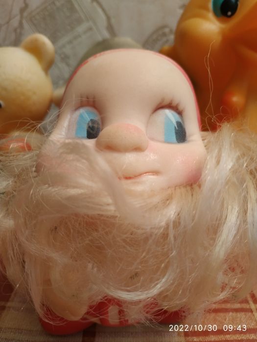 Резиновые игрушки времён СССР