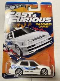 Hot Wheels Vw Jetta mk3 F&F