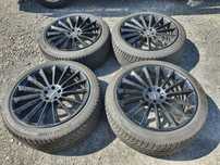 Alufelgi Felgi 22 5x112 CARMANI 10Jx22 ET30 Opony 275/40 R22 107V OPIS