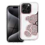 Futerał TEDDY BEAR do IPHONE 14 Pro Max różowy