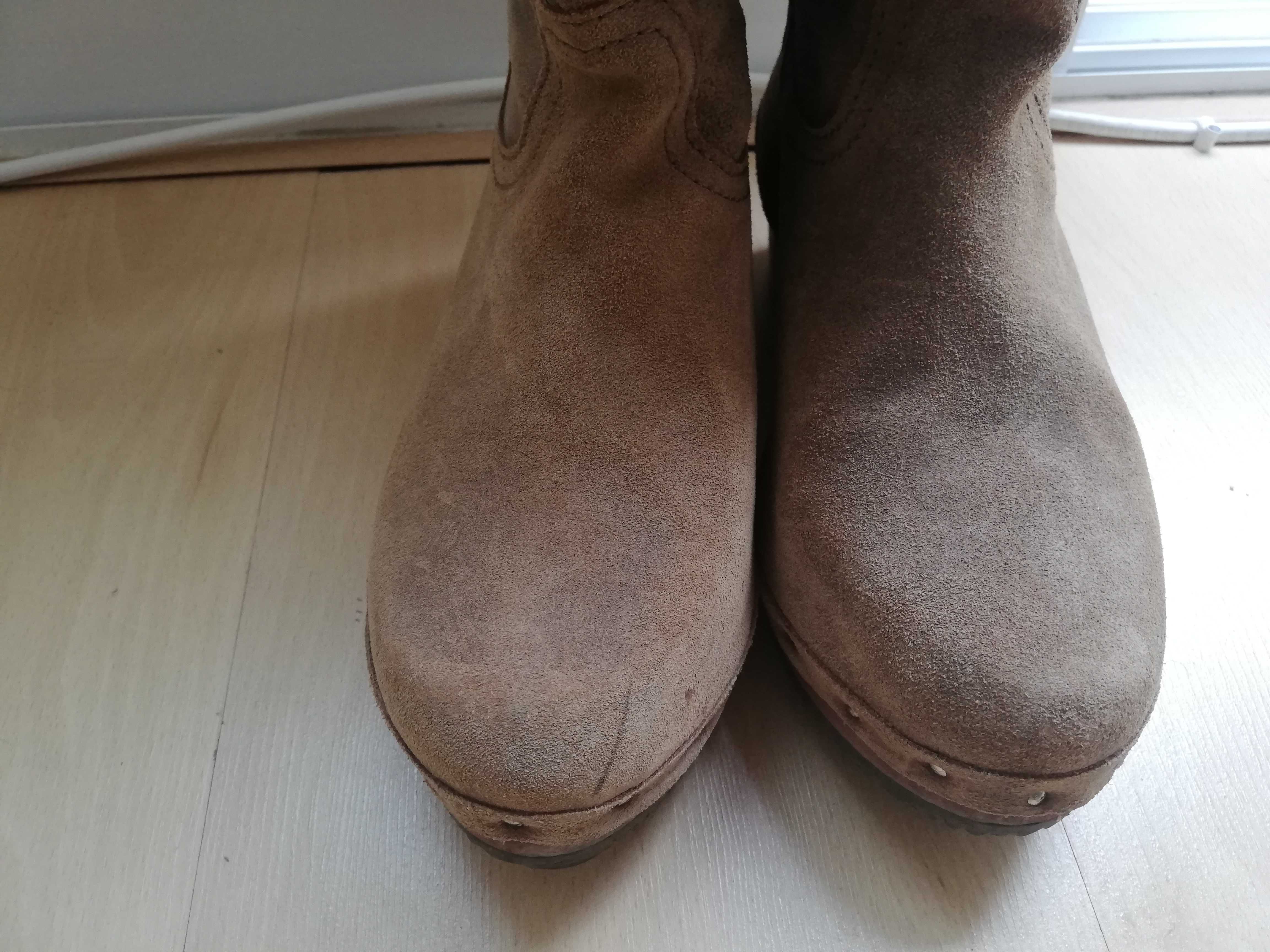 Botas xuz como novas