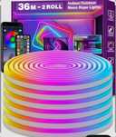 AILBTON 36m taśma LED neonowe światła RGB IP65