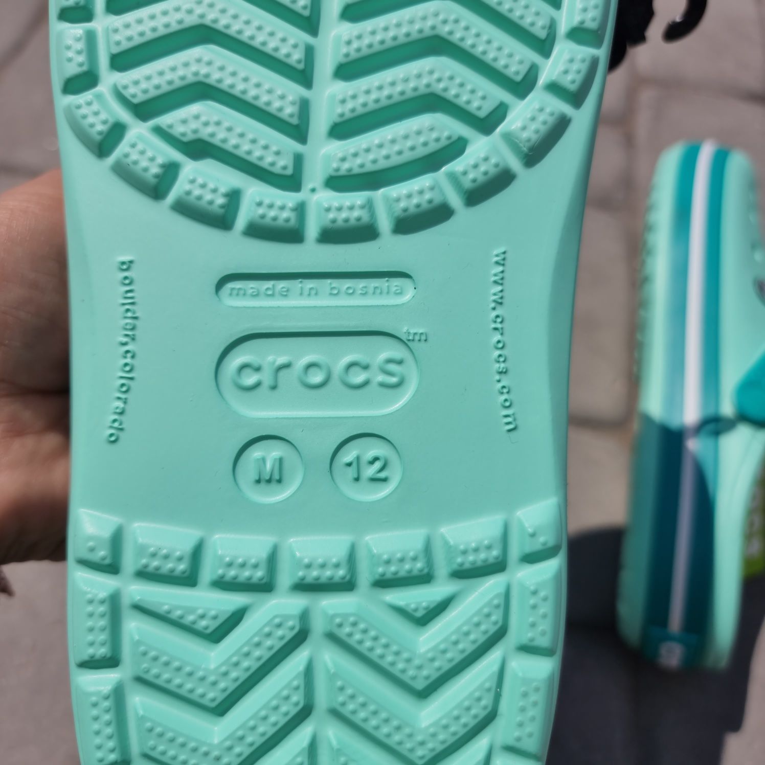 яркие и сочные сабо crocs crocsband , m12