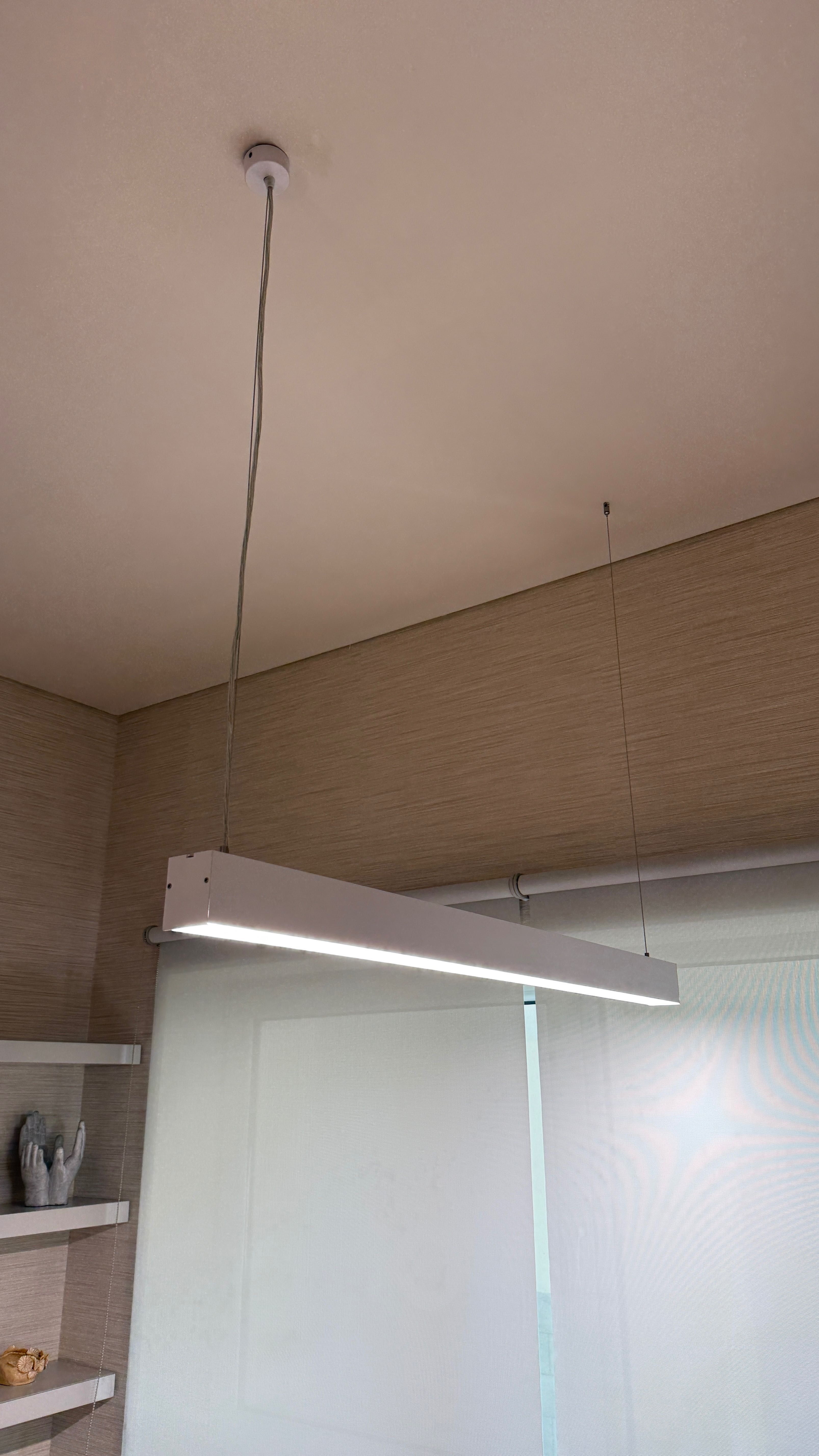 Candeeiros teto branco LED