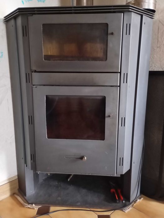 Salamandra lenha com forno