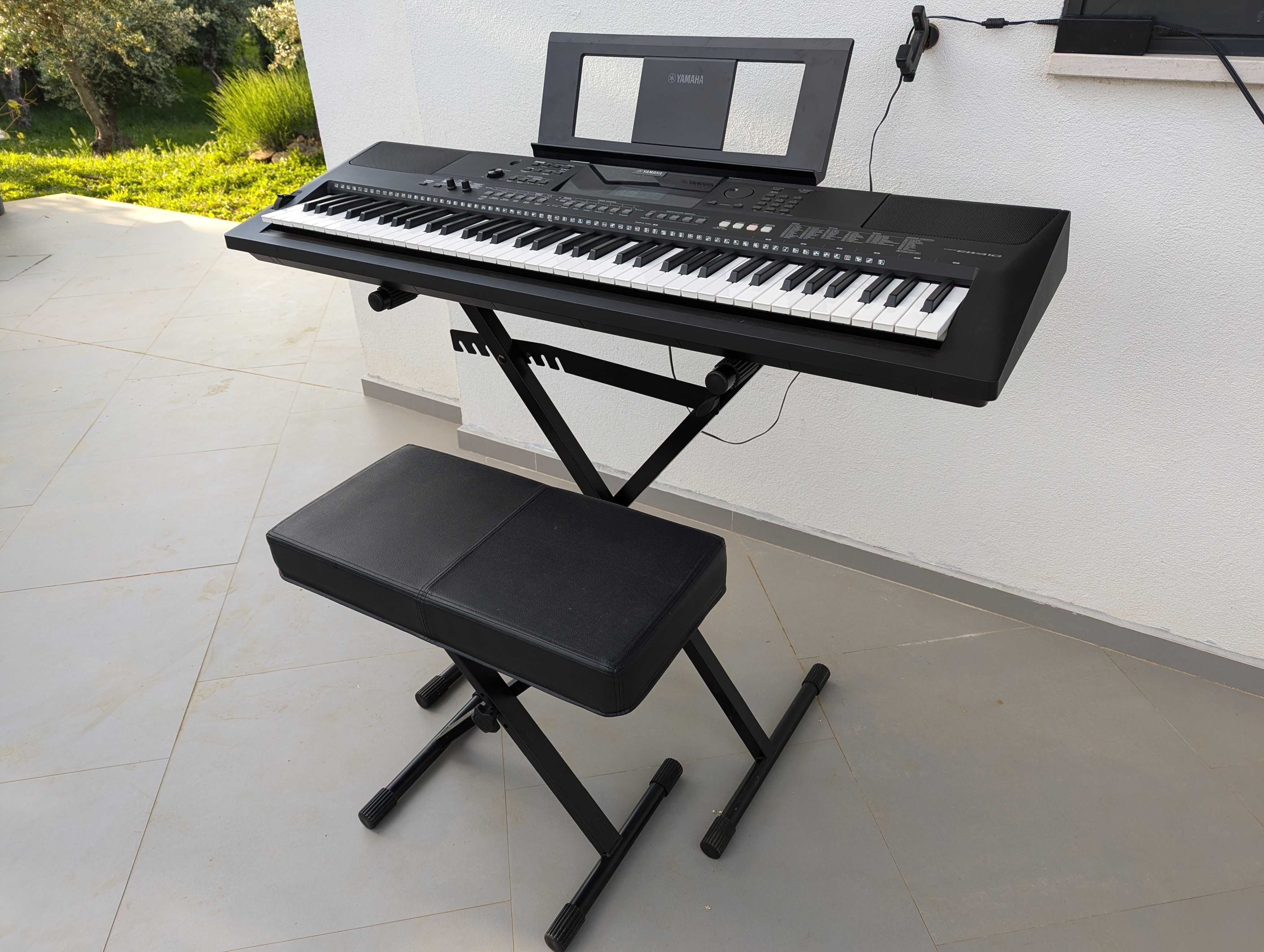 Banco Ajustável para Piano/Teclado