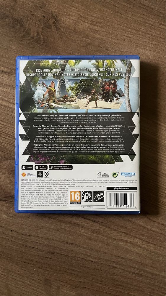 Horizon forbidden west ps5