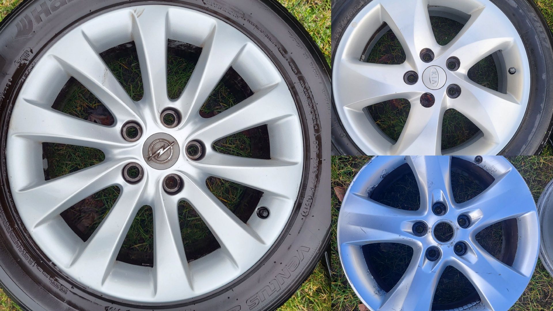 R17 5 115 et46 6.5j kia captiva Orlando ampala opel astra zafira chevr