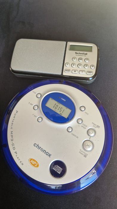 Discman mp3 i radyjko