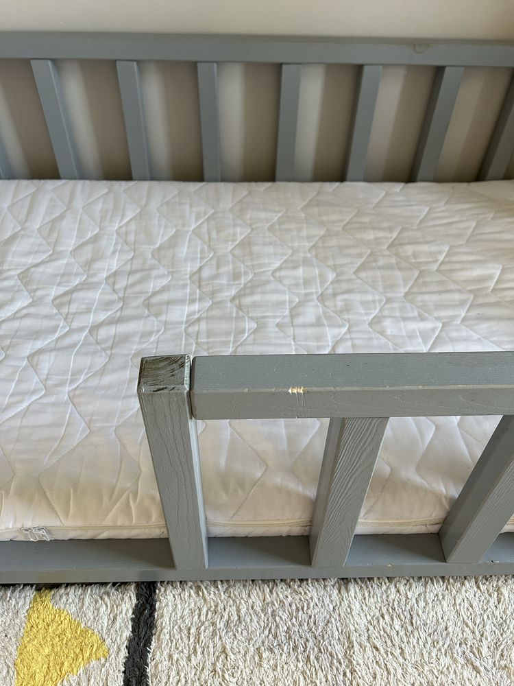Łóżko dla dziecka 160x80 tipi namiot domek z materacem WAWA
