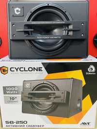 Сабвуфер CYCLONE SB-250/Мякий, чистий  БАС